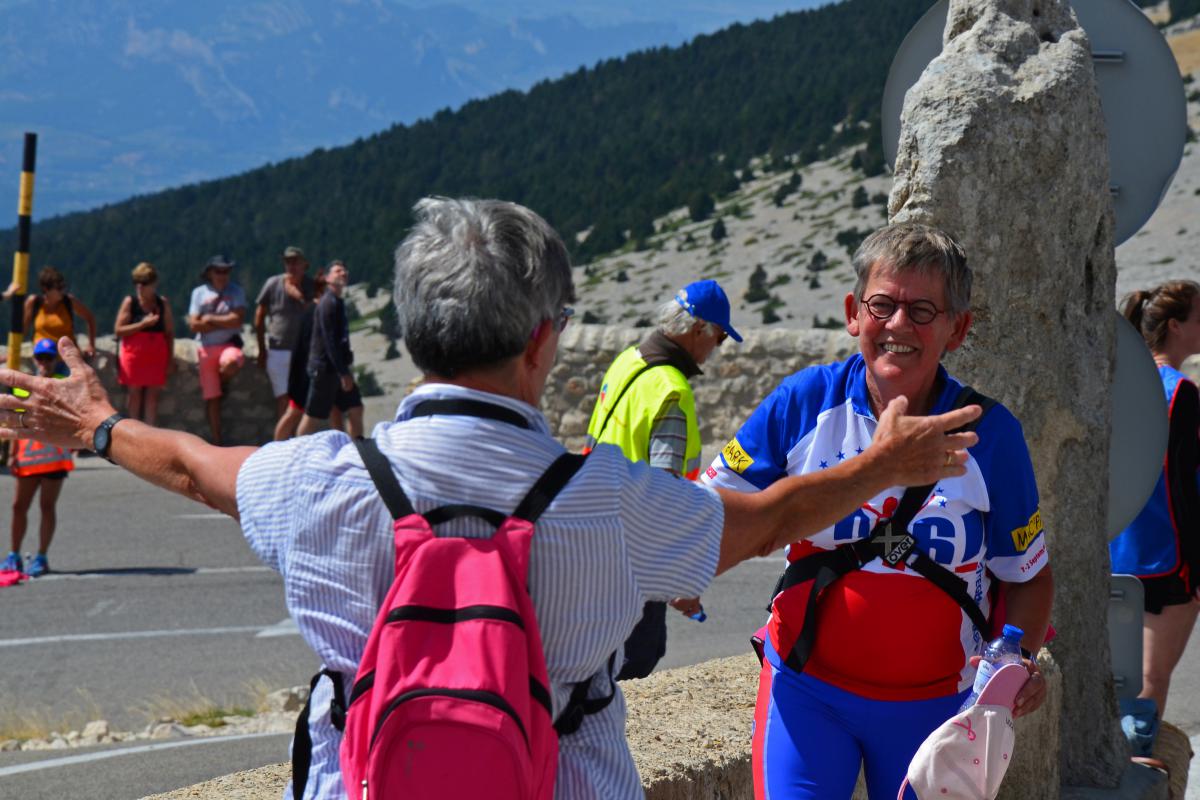 Een diepe buiging voor alle deelnemers van de Mont Ventoux